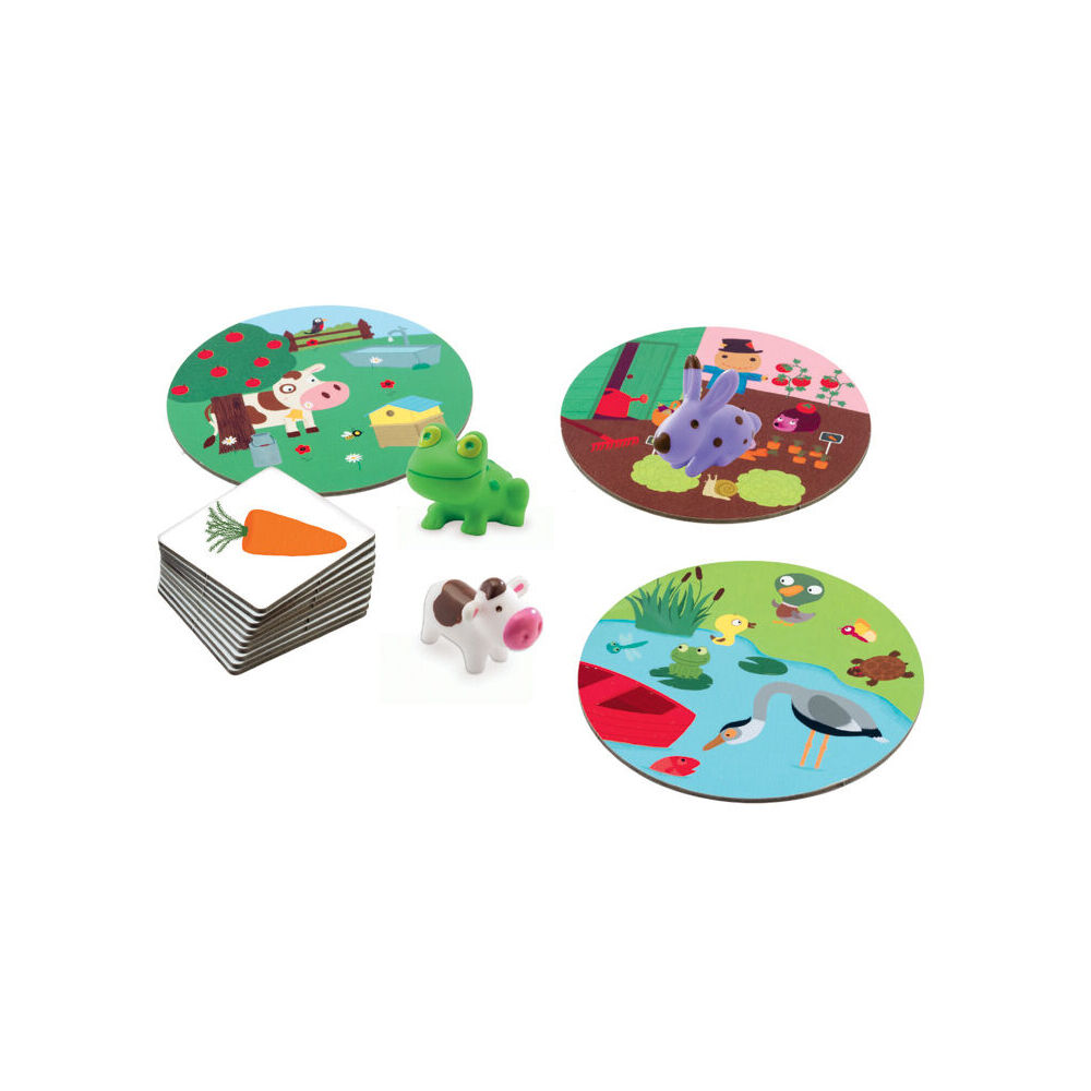 Djeco Little Association Toddler Game Kids/Children Interactive Play 2.5y+