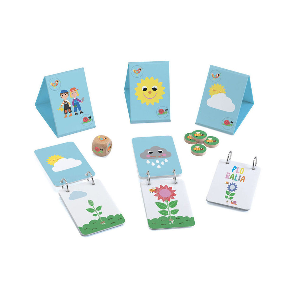 Djeco Floralia Weather Kids/Children Interactive Fun Play Board Game 4y+