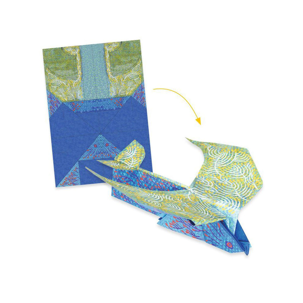 Djeco Wing Beat Origami Kids/Children Art/Craft Folding Activity Kit 6y+ (2 Pack) — image 4