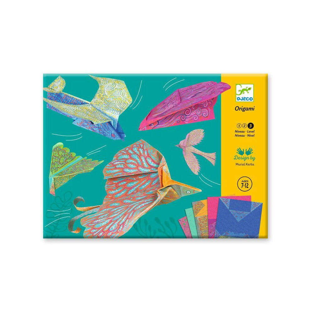 Djeco Wing Beat Origami Kids/Children Art/Craft Folding Activity Kit 6y+ (2 Pack) — image 6