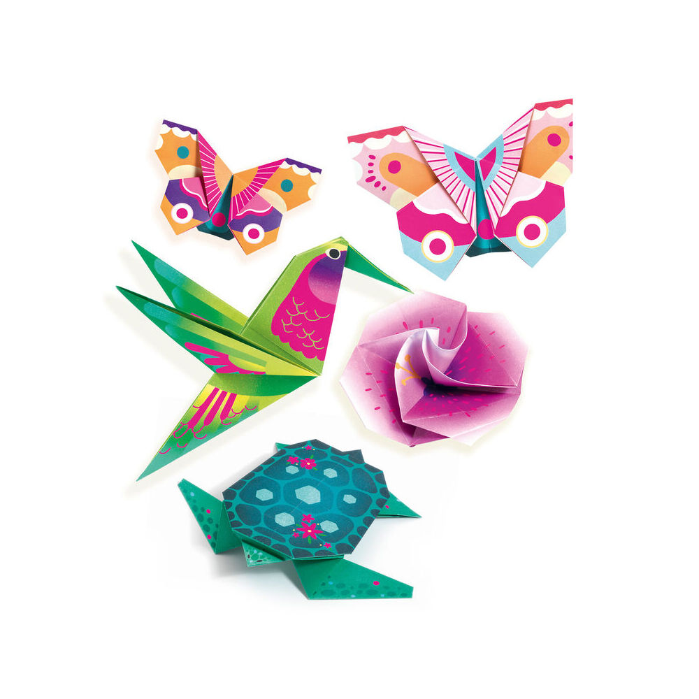 Djeco Tropics Origami Kids/Children Art Educational Folding Activity Kit 7y+ — image 4