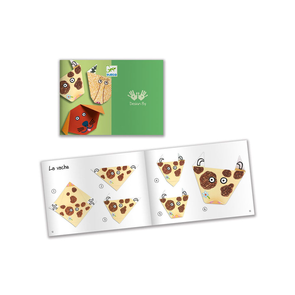 Djeco Animals Origami Kids/Children Art Educational Folding Activity Kit 4y+ — image 5