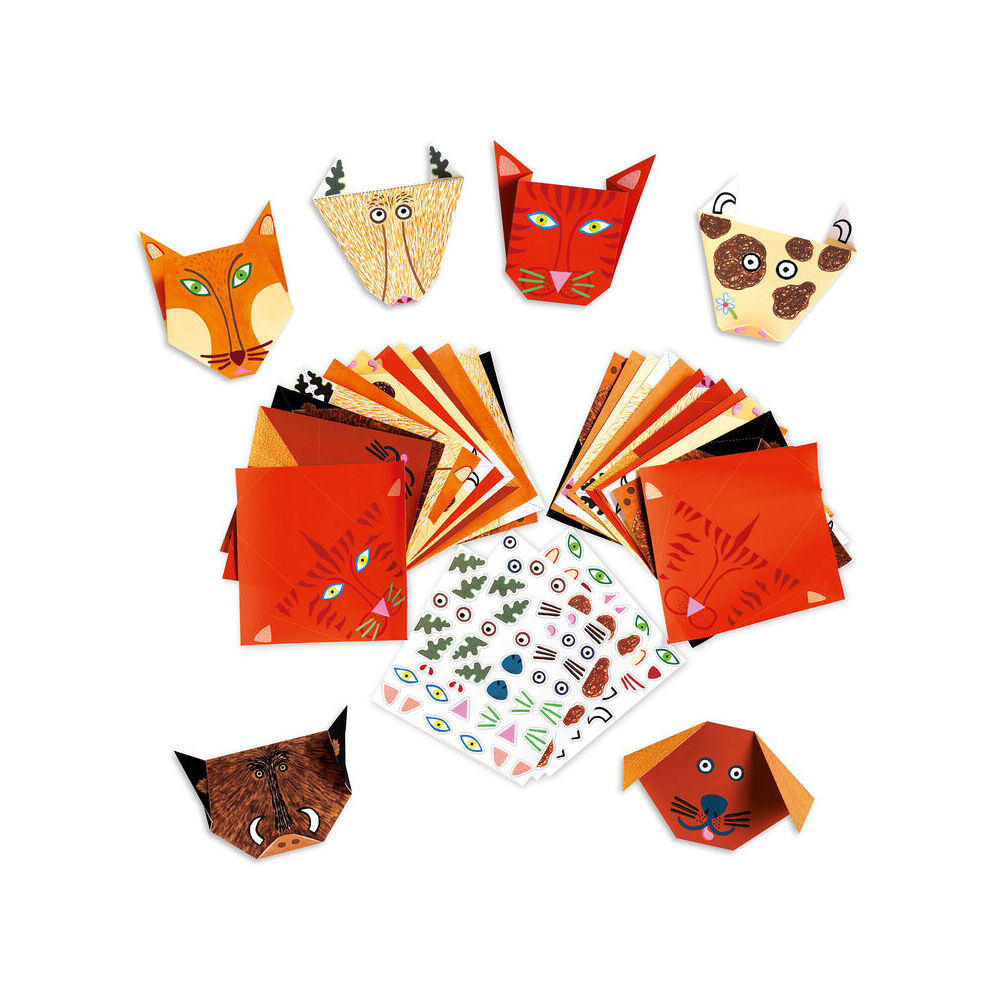 Djeco Animals Origami Kids/Children Art Educational Folding Activity Kit 4y+ — image 2