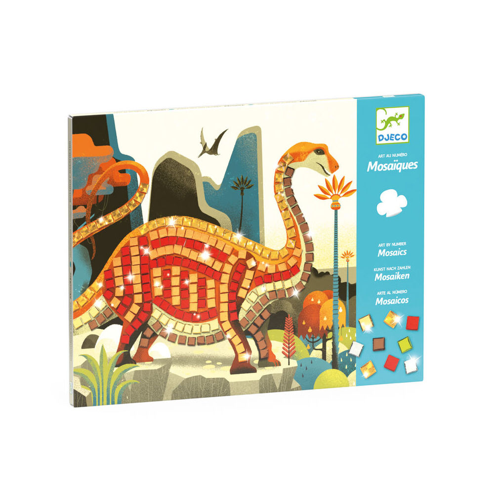 Djeco Dinosaurs Mosaic Art/Craft Kids/Children Activity Creative Kit 4y+ — image 5