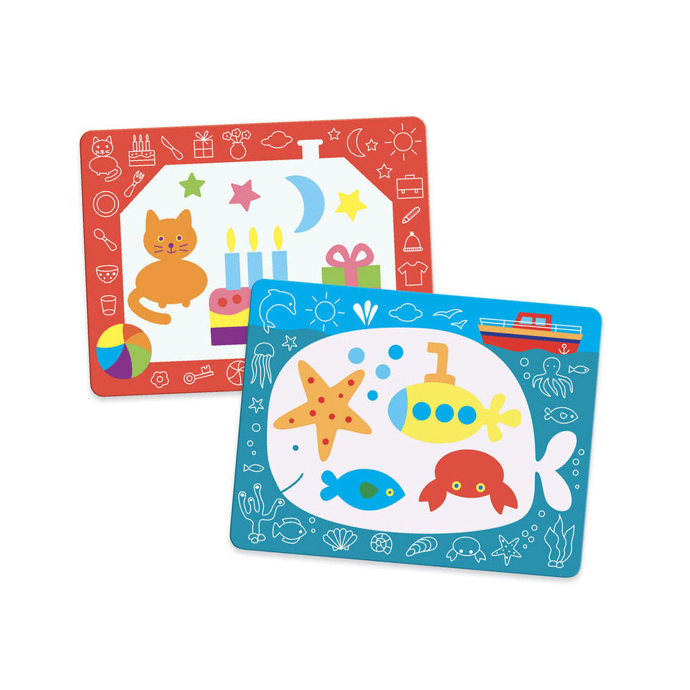 Djeco Magic Scribbles Water Colouring Kids/Children Art Activity Set 18m+ — image 3