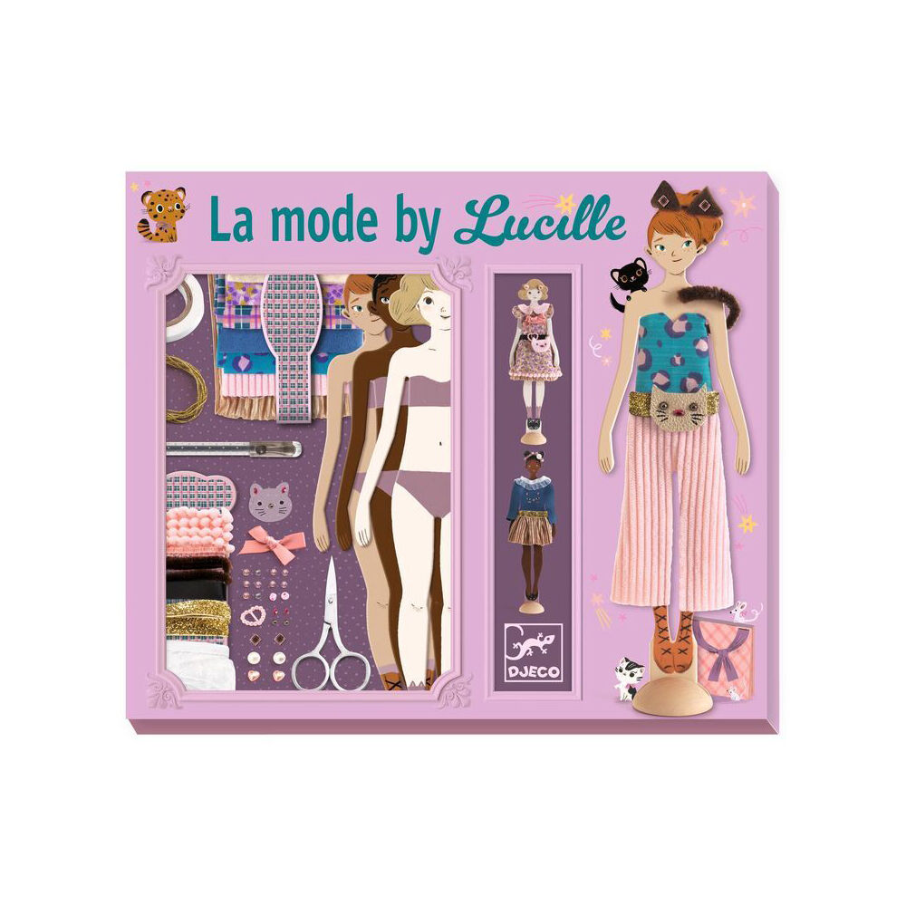 Djeco Fashion By Lucille Workshop DIY Sewing Art/Craft Kit Kids/Children 7y+ — image 4