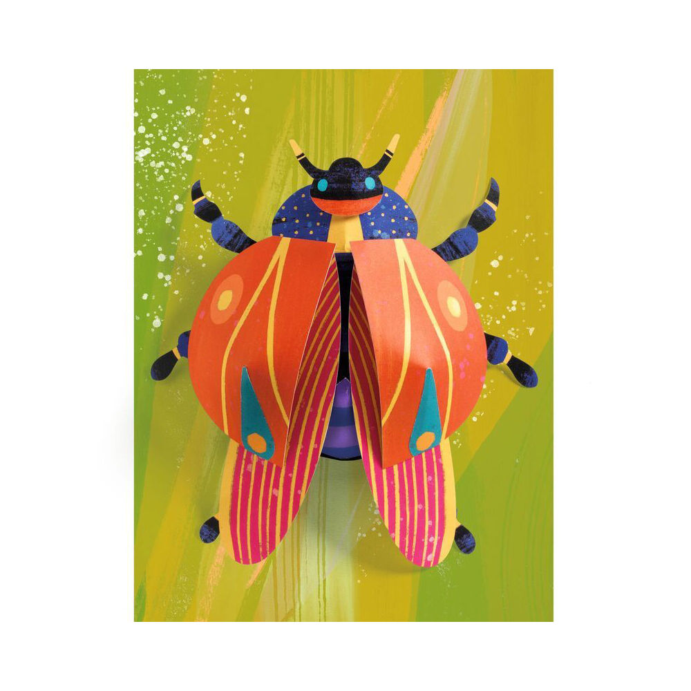 Djeco Bugs 3D Poster Kids/Childrens DIY Creative Craft/Art Activity Kit 7y+ — image 4