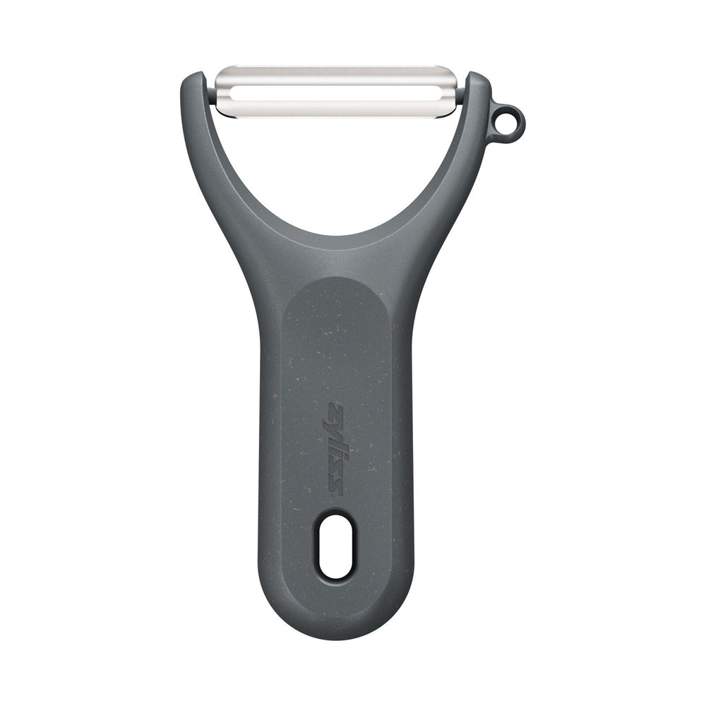 Zyliss S/S Swivel Y Fruit/Vegetable Peeler w/Cover Kitchen Utensil 14cm Grey