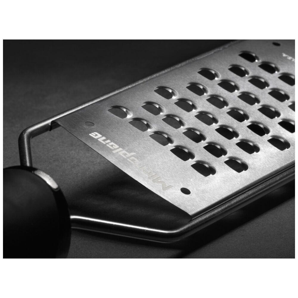 Microplane Black Plastic Handle Gourmet Extra Course Grater Kitchen Accessory — image 2