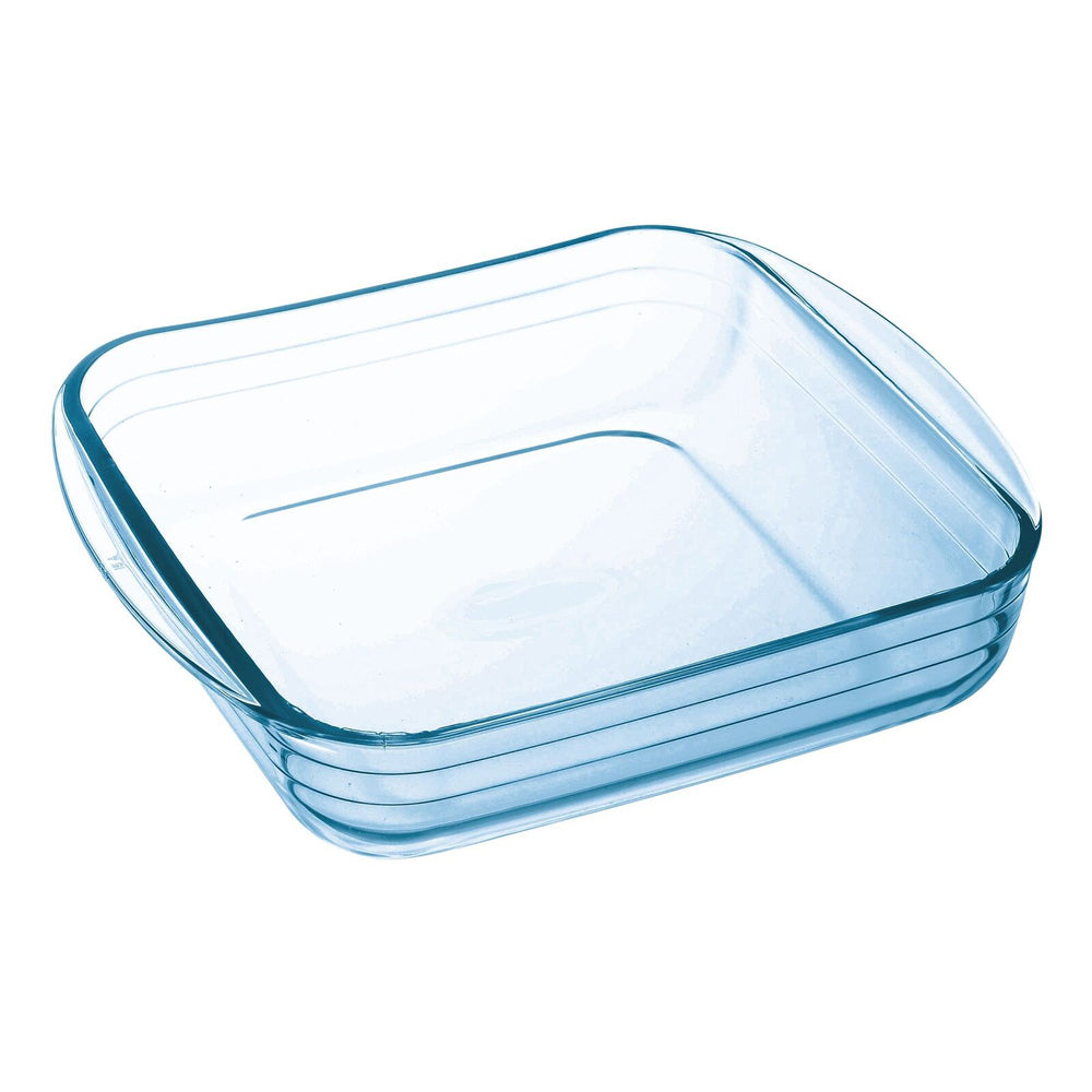 Ô Cuisine O Cuisine 25cm/2.5L Square Glass Roaster Dish Oven Roast Kitchen Cookware Clear — image 5