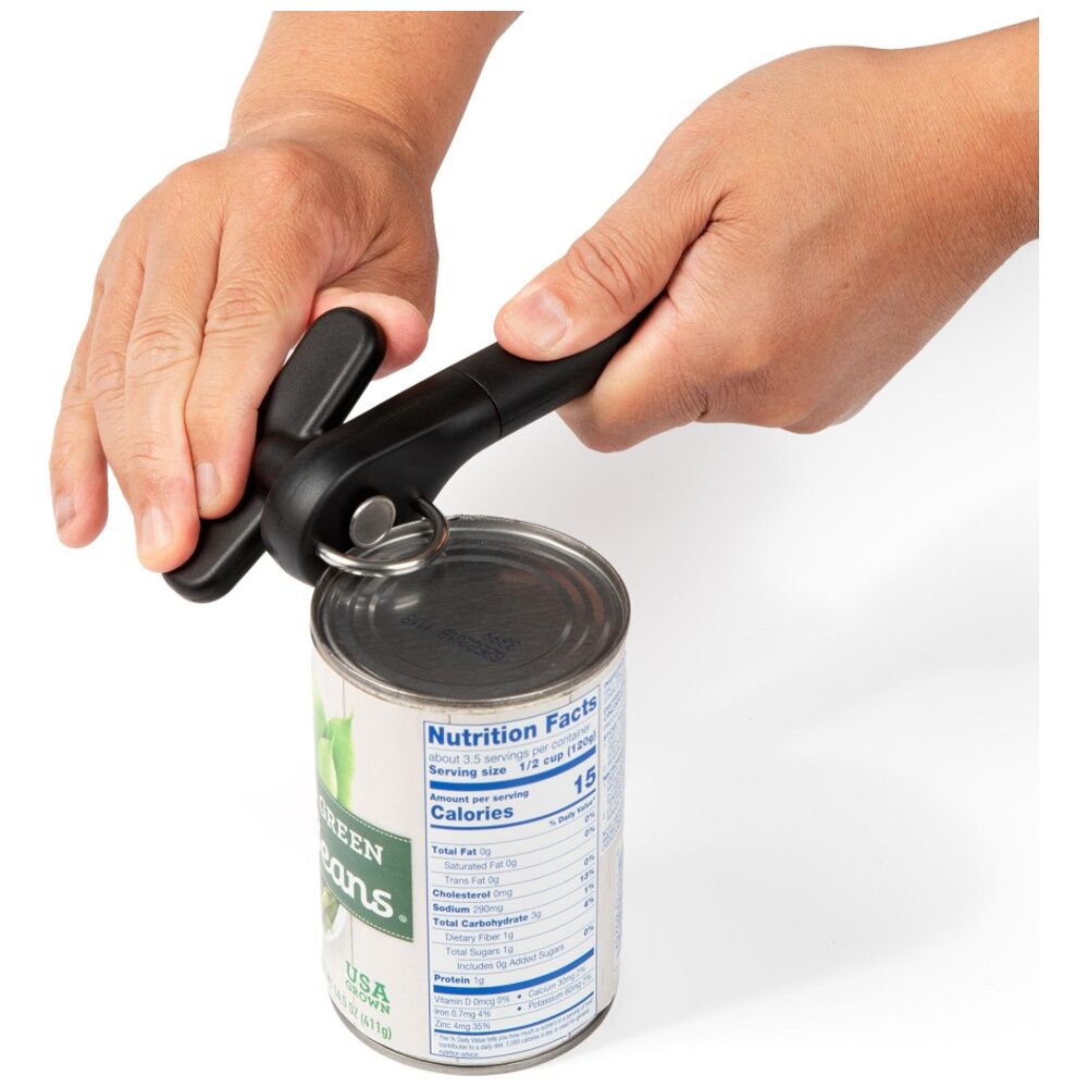 Progressive Black Safety Can Opener Smooth Cut Dishwasher Safe Kitchen Tool — image 5