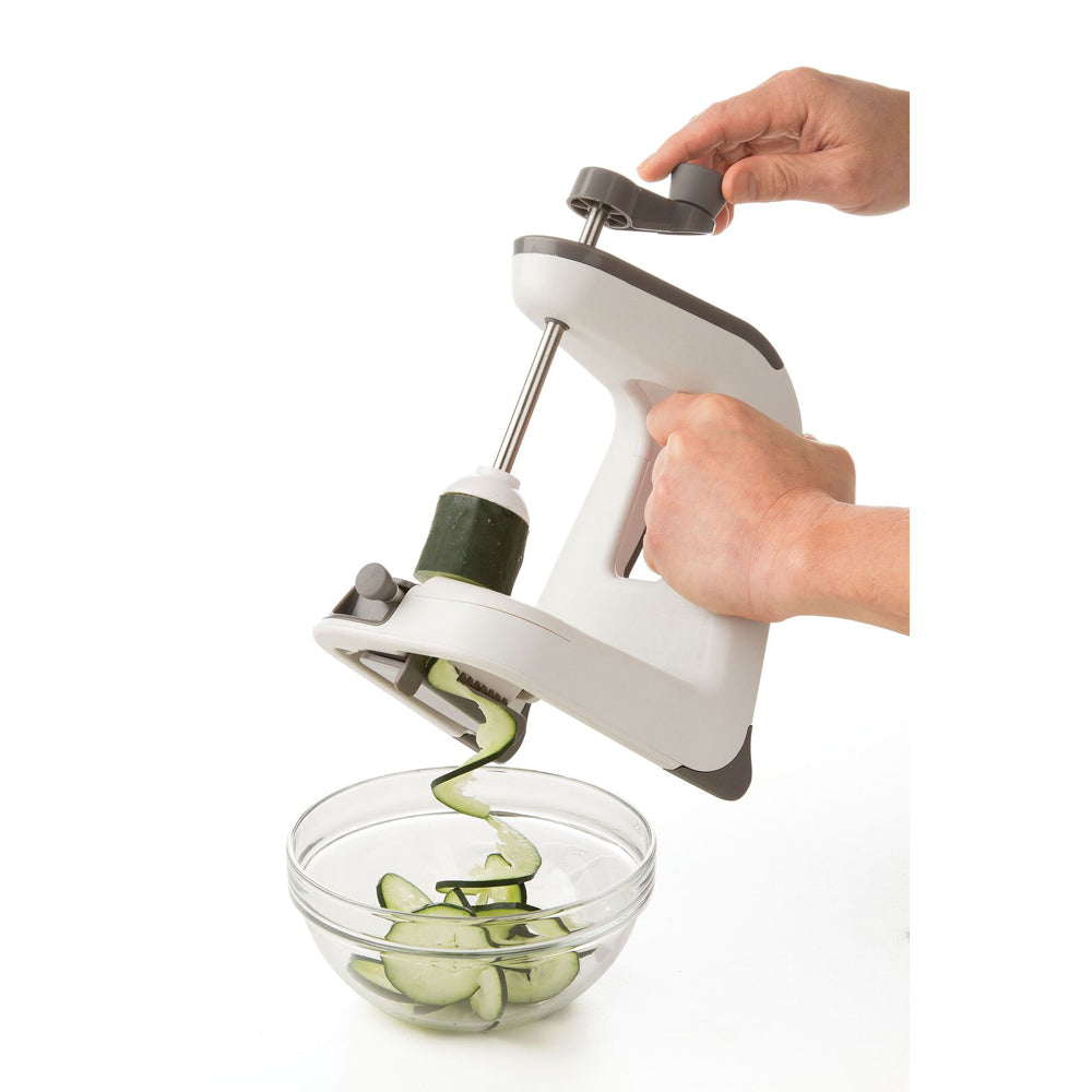 Progressive PL8 Professional Fruit/Vegetable Spiralizer Shredder Slicer White — image 2