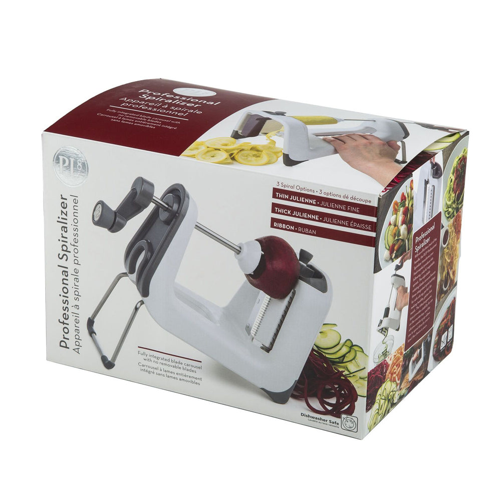 Progressive PL8 Professional Fruit/Vegetable Spiralizer Shredder Slicer White — image 9