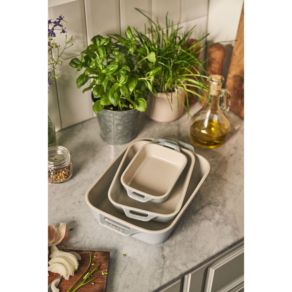 Wahu Staub Ceramic Non-Stick Oven Dish Rectangular Baking Dishes Set (3 Pieces) — image 6