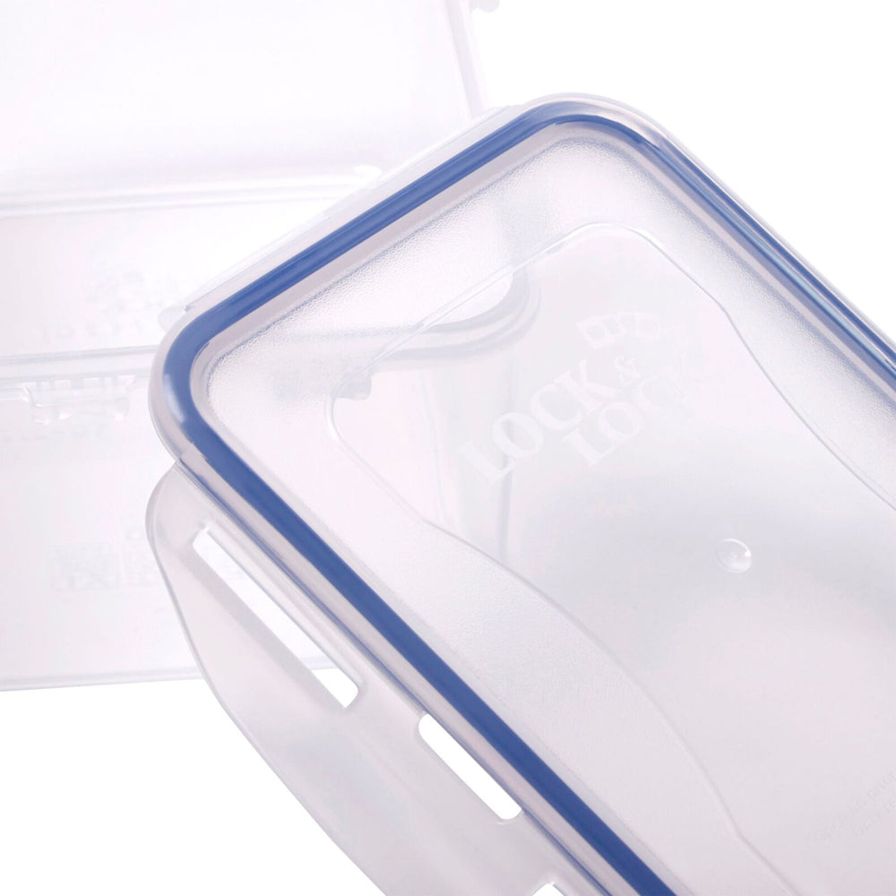 Locknlock Airtight Classic Square Food Storage Container Organiser Set Clear (5 Pack) — image 6