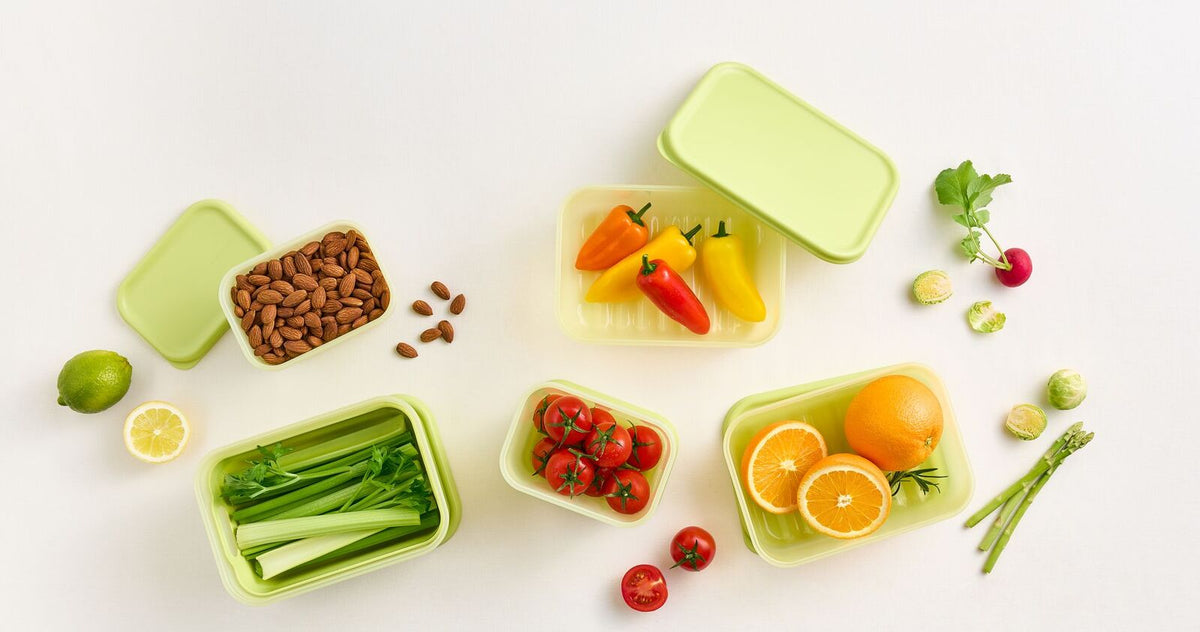 Wahu LocknLock Fresh Block 640ml Food Storage Container Set 14.6x10.3cm Green (2 Pieces) — image 8