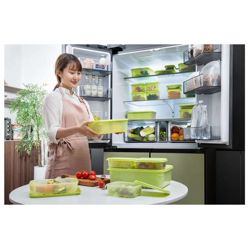 Wahu LocknLock Fresh Block 3.2L Food Storage Container Set 29.2x20.6cm Green (2 Pieces) — image 6