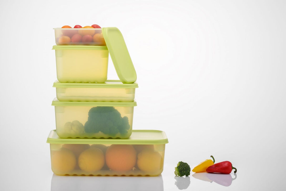 Wahu LocknLock Fresh Block 3.2L Food Storage Container Set 29.2x20.6cm Green (2 Pieces) — image 7