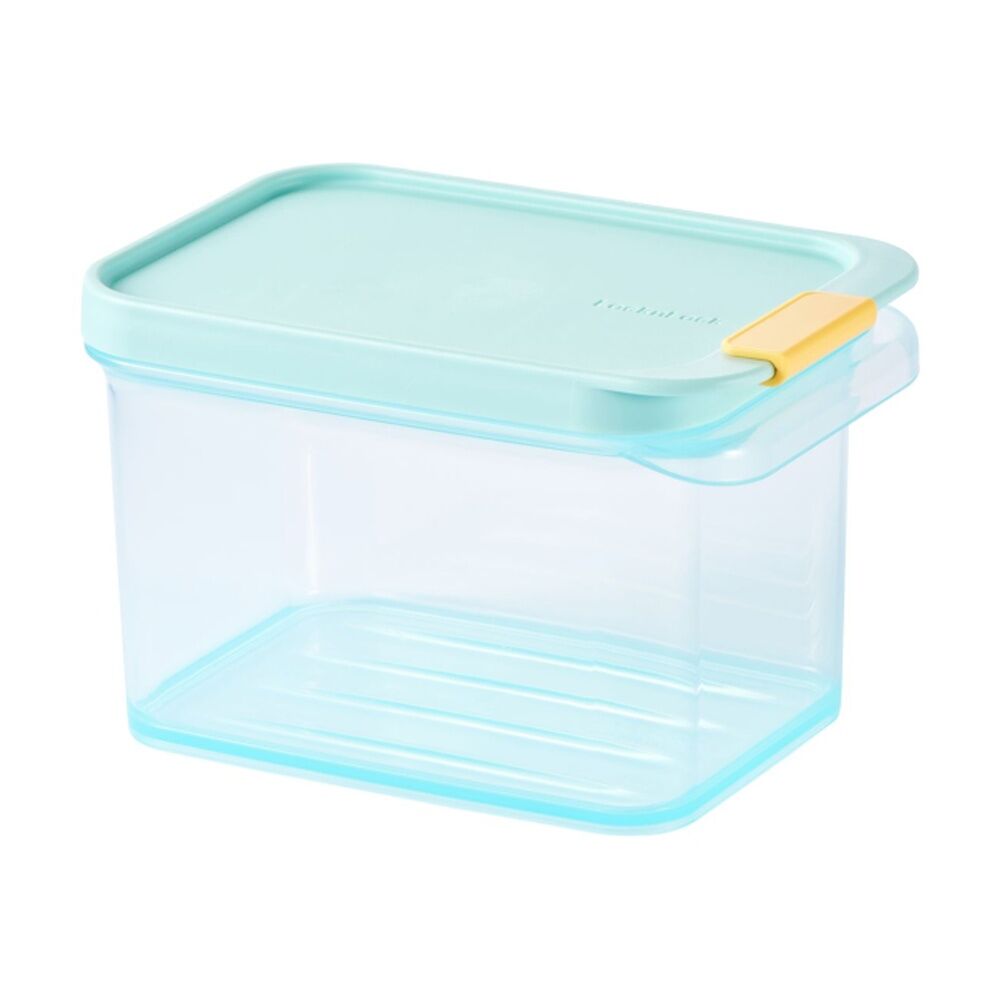 Locknlock Freezer Fit Food Storage Container Microwave Safe 750ml Blue Lid (4 Pack) — image 2