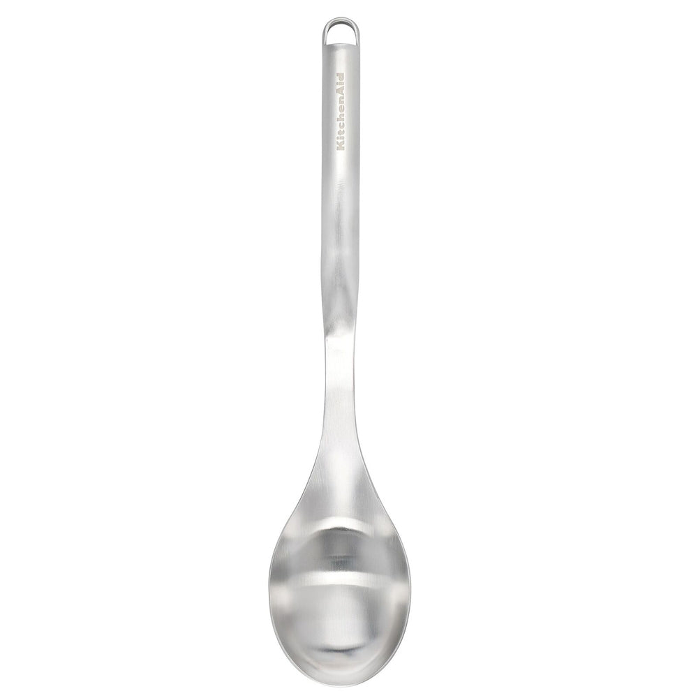 Kitchenaid Solid Basting Spoon Stainless Steel Cooking Utensil 33.6cm Silver