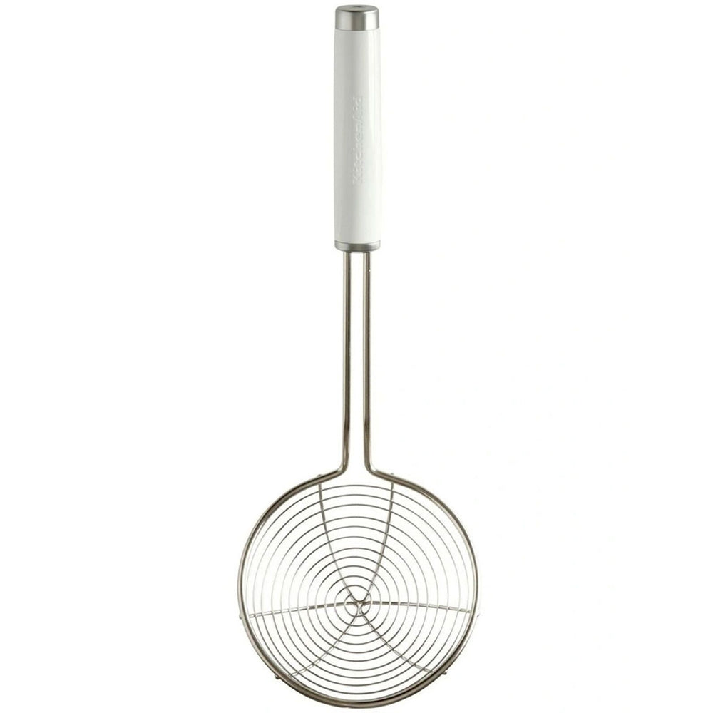 Kitchenaid Stainless Steel Wire Strainer Bowl w/ Handle 13cm - White (2 Pack) — image 2