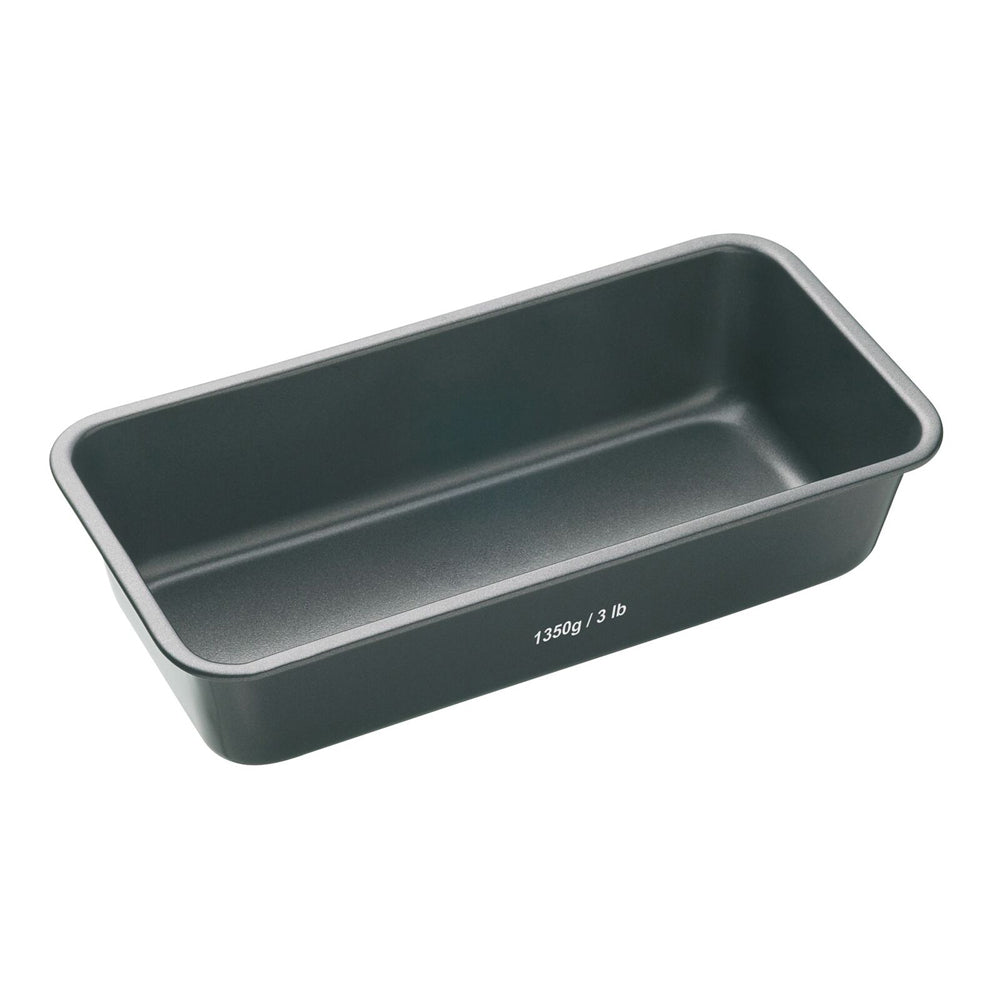 Mastercraft 28x13cm Heavy Base Non-Stick Loaf/Bread Pan Baking Mould Large Black