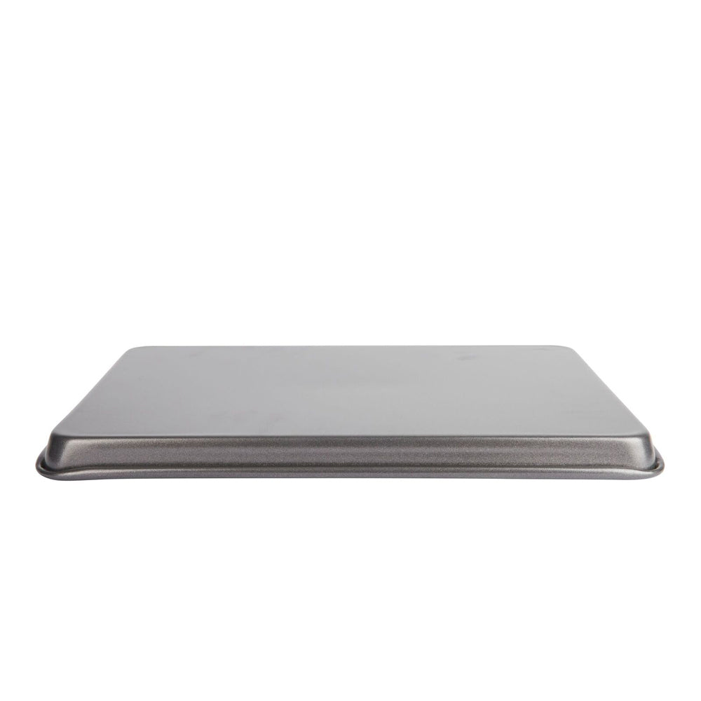 Mastercraft 35x25cm Heavy Base Non-Stick Bake Tray Kitchen Baking Pan Black (2 Pack) — image 4