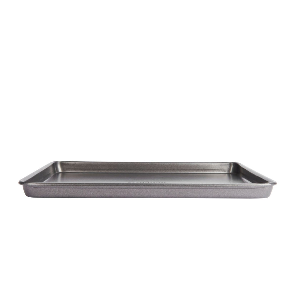 Mastercraft 35x25cm Heavy Base Non-Stick Bake Tray Kitchen Baking Pan Black (2 Pack) — image 5