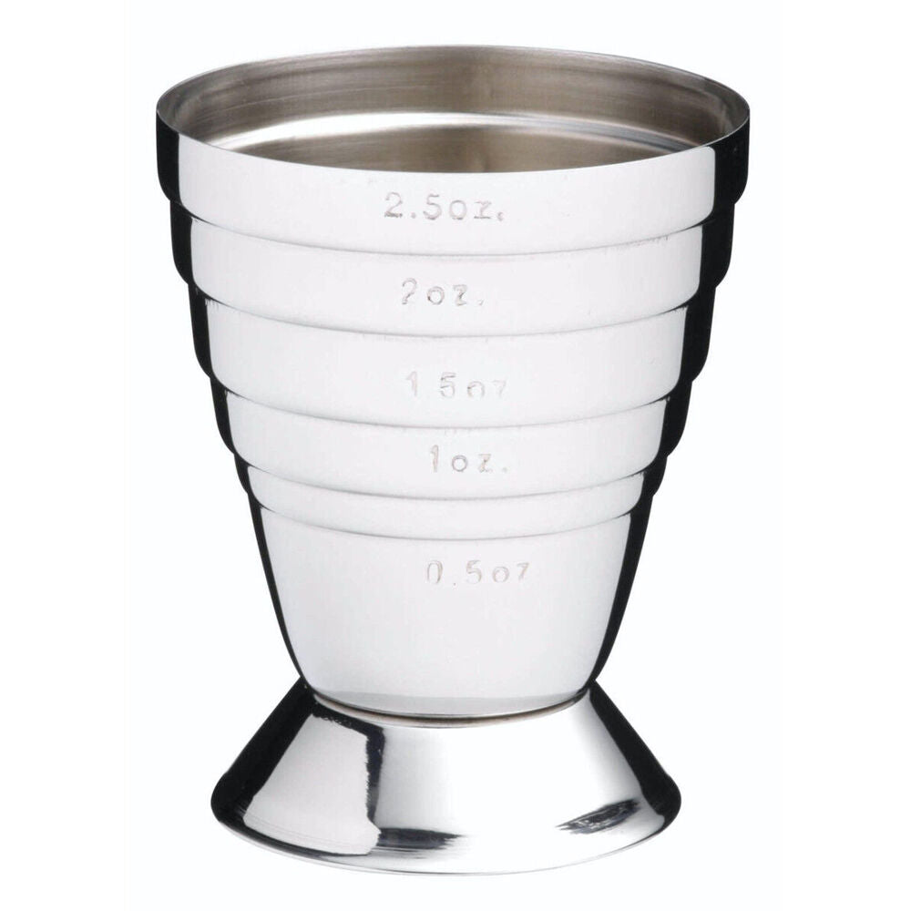 Barcraft 15-75ml Stainless Steel Cocktail Jigger - Silver (2 Pack) — image 2