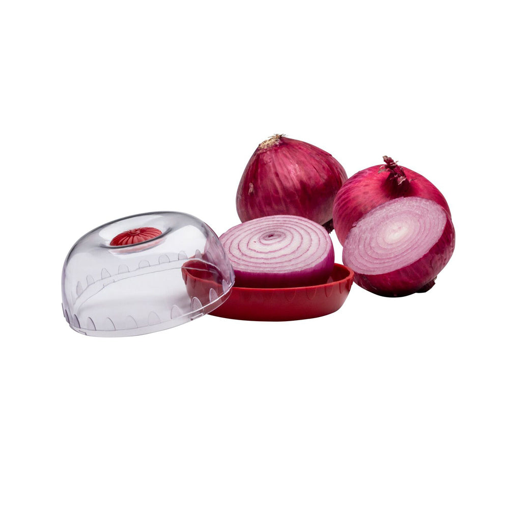 Cuisena 11cm Plastic Fresh Fruit/Veggie Keeper Pod Food Storage Container Red — image 5