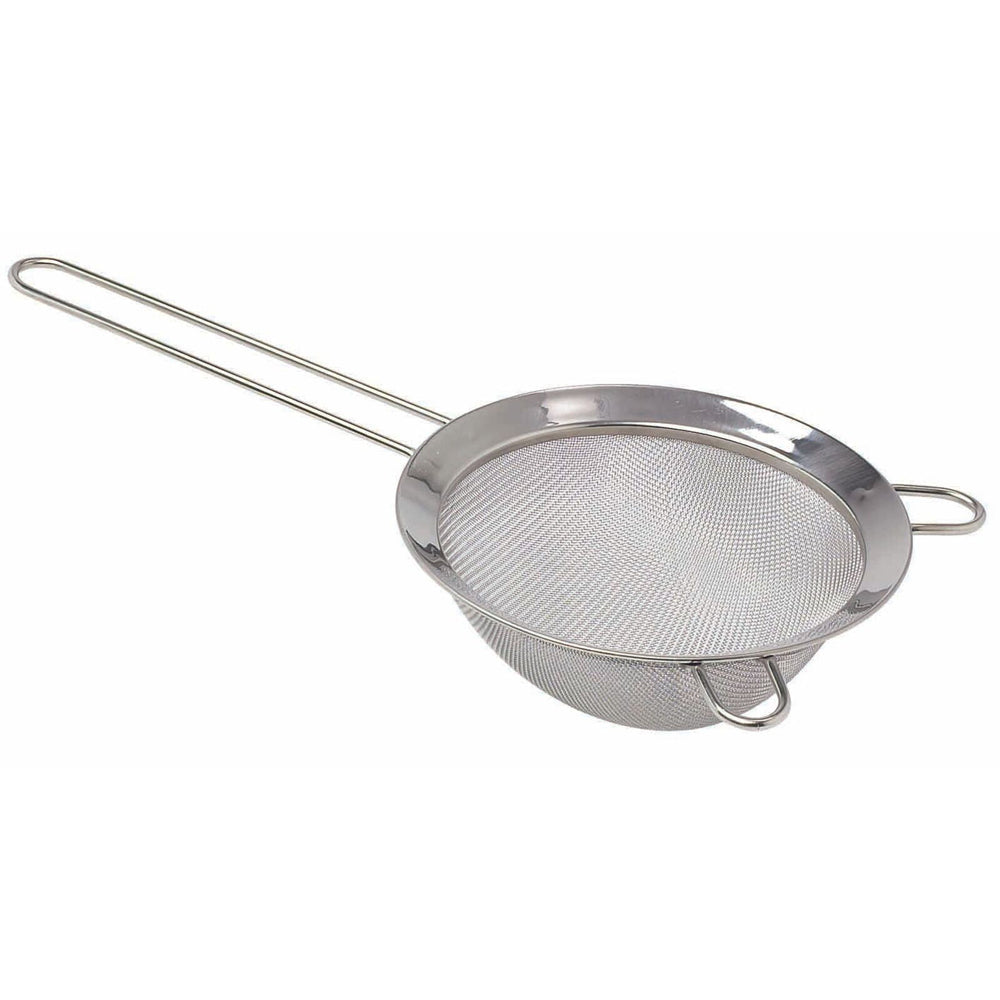 Cuisena Stainless Steel 20cm Strainer w/ Long Handle - Silver (2 Pack)