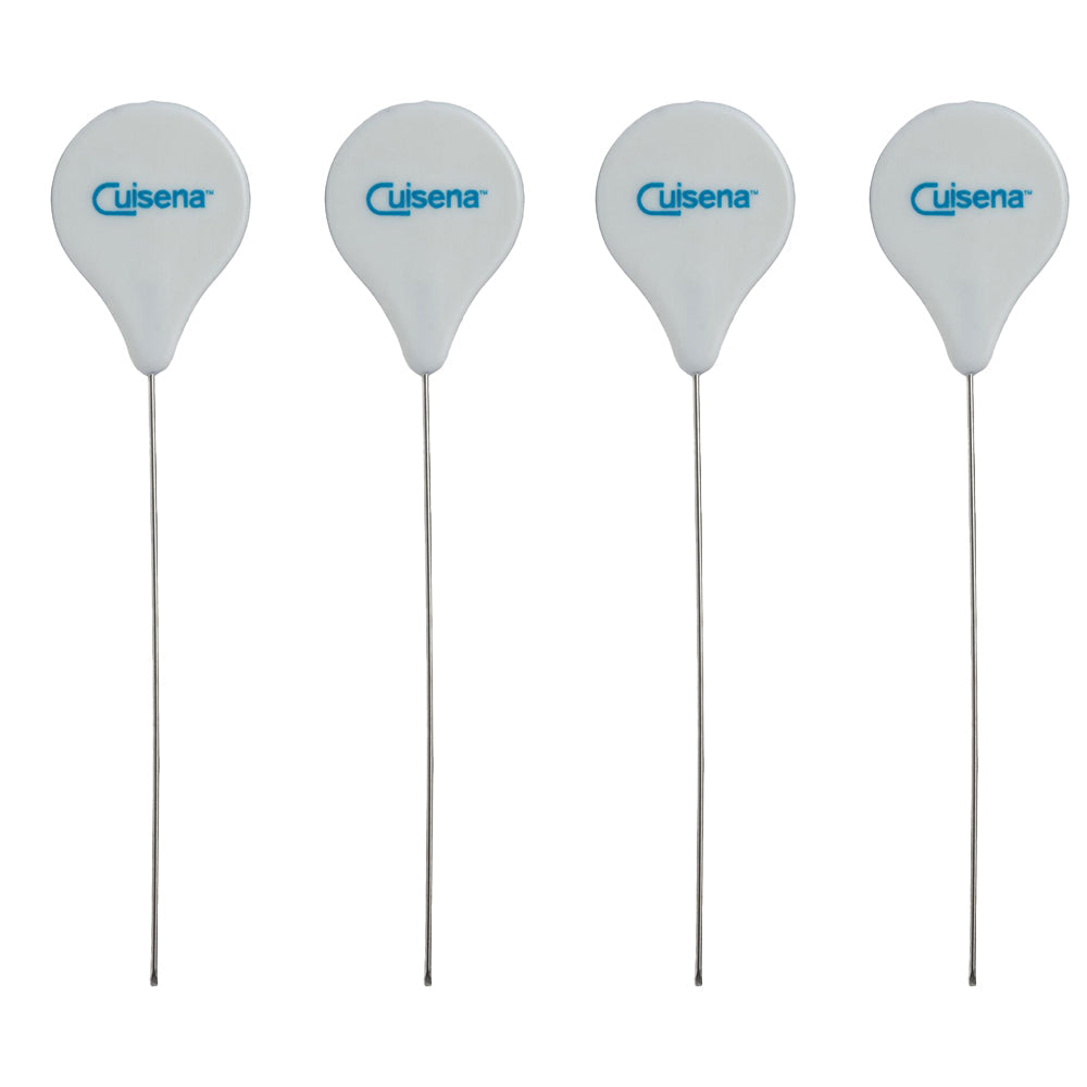 Cuisena Stainless Steel Cake Tester Baking Probe - White (4 Pack)