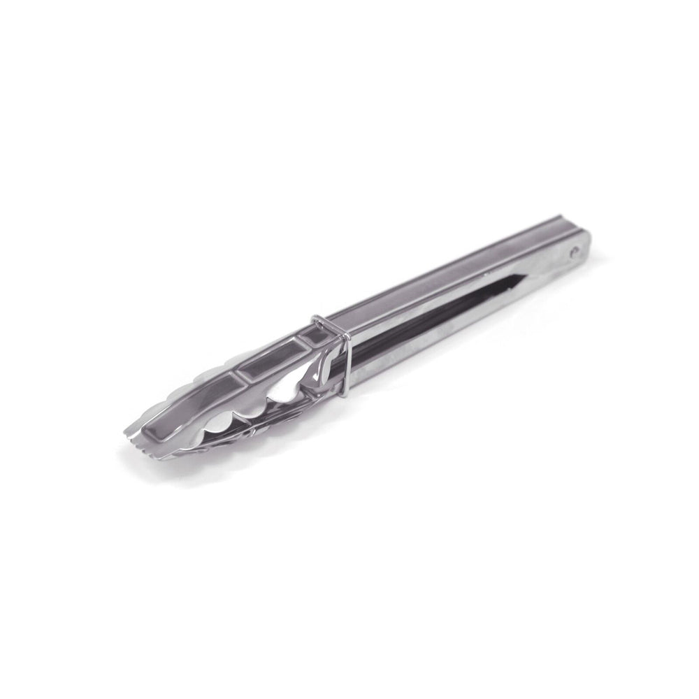 Cuisena 22cm Stainless Steel Locking Tongs Kitchen Serving Cooking Utensil SLV