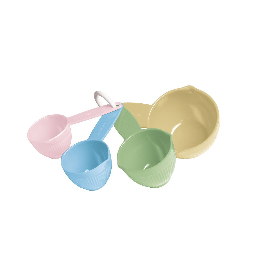 Cuisena Melamine Measuring Cup Spoon/Scoop Set Baking/Kitchen Utensil Set (4 Pieces)