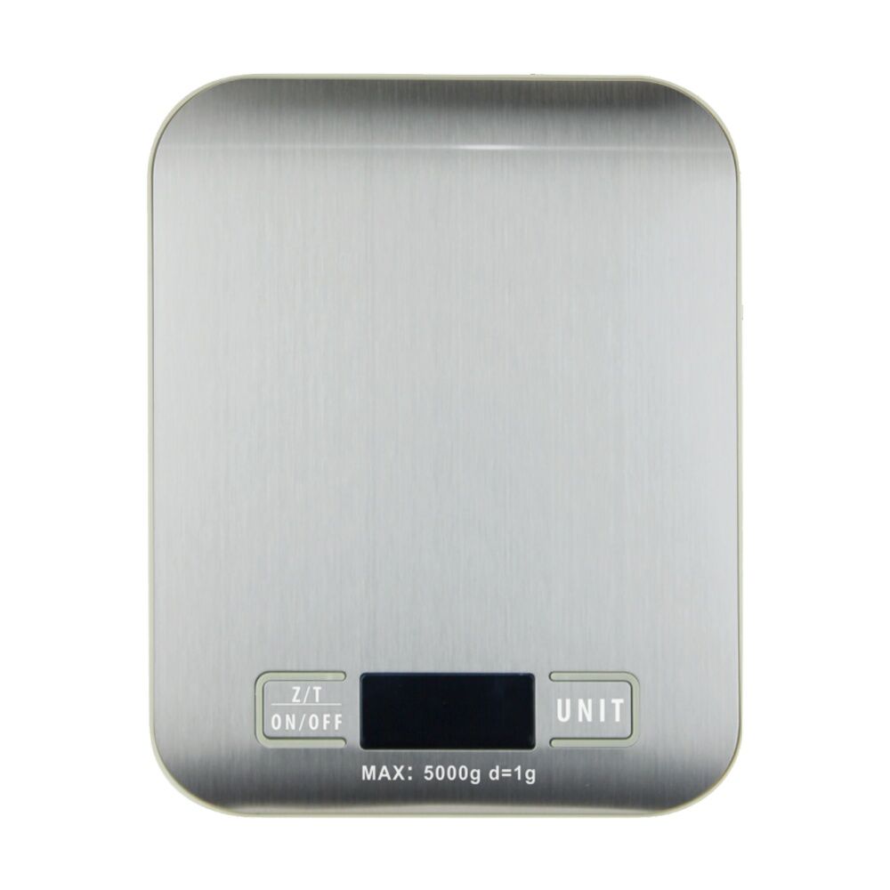 Cuisena 5kg Capacity Slime Line Digital Kitchen Food Scale Stainless Steel