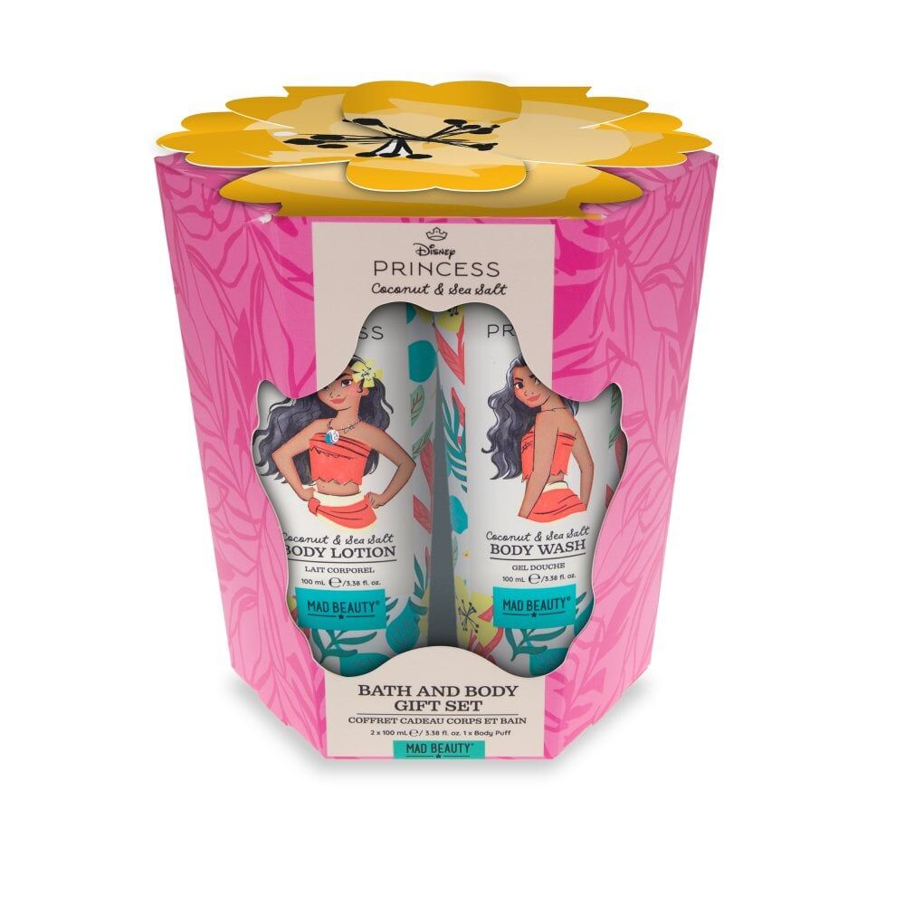 Disney Moana Scented Body Trio Gift Set 200ml Coconut & Seasalt (2 Pack) — image 2