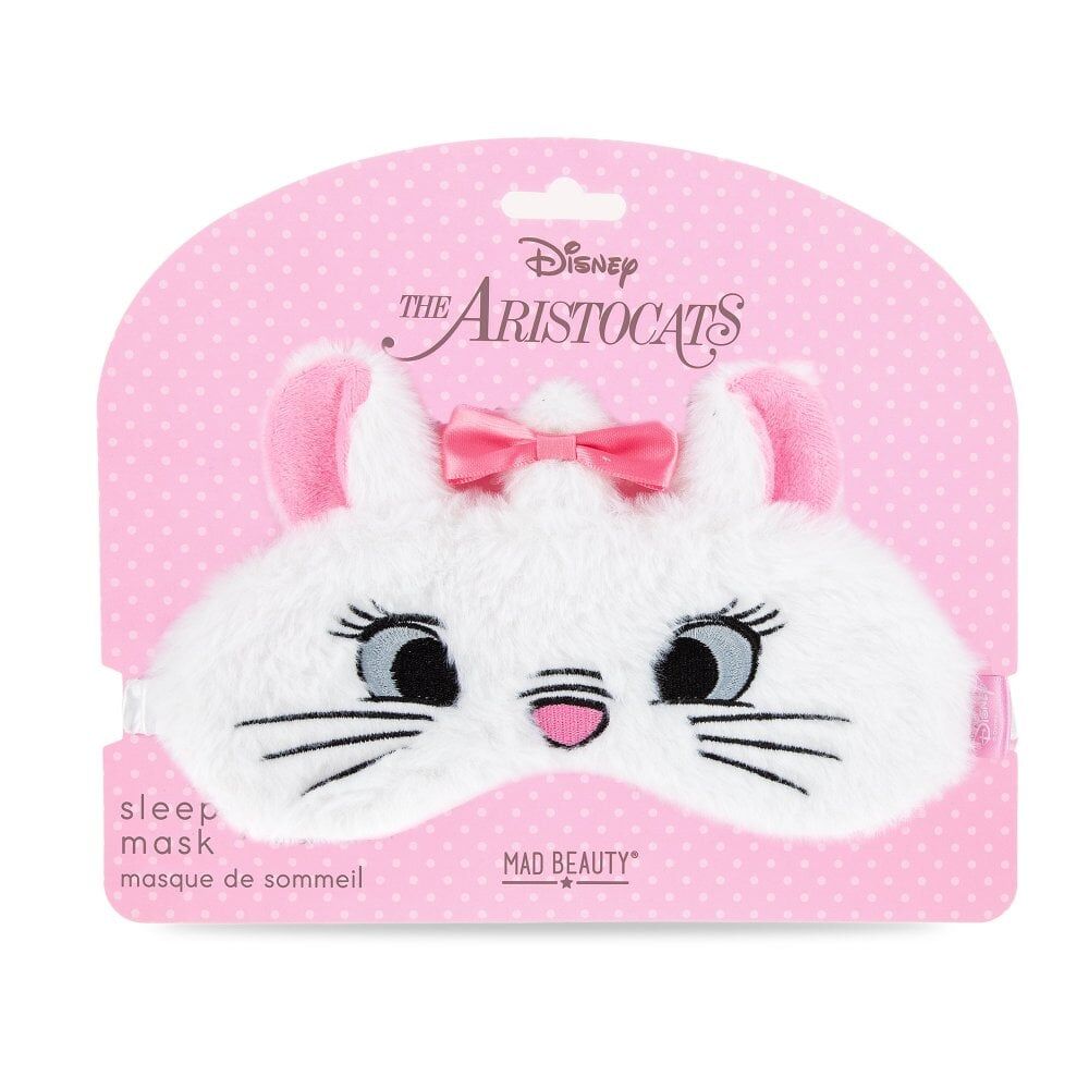 Disney White & Pink The Aristocats Marie Soft Plush Sleep Face Mask