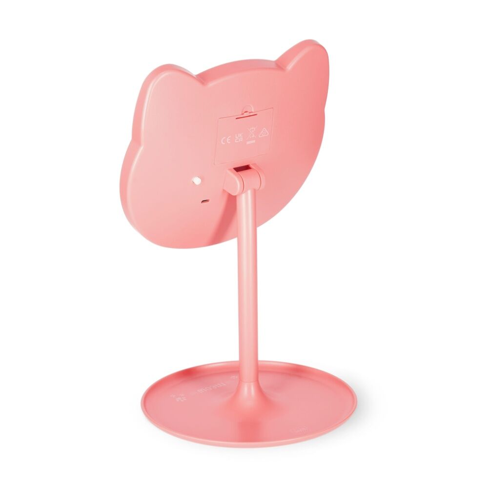 Legami Cat Shaped Make Up Mirror You Look Purrfect 33 LED Battery USB Dimmer — image 4