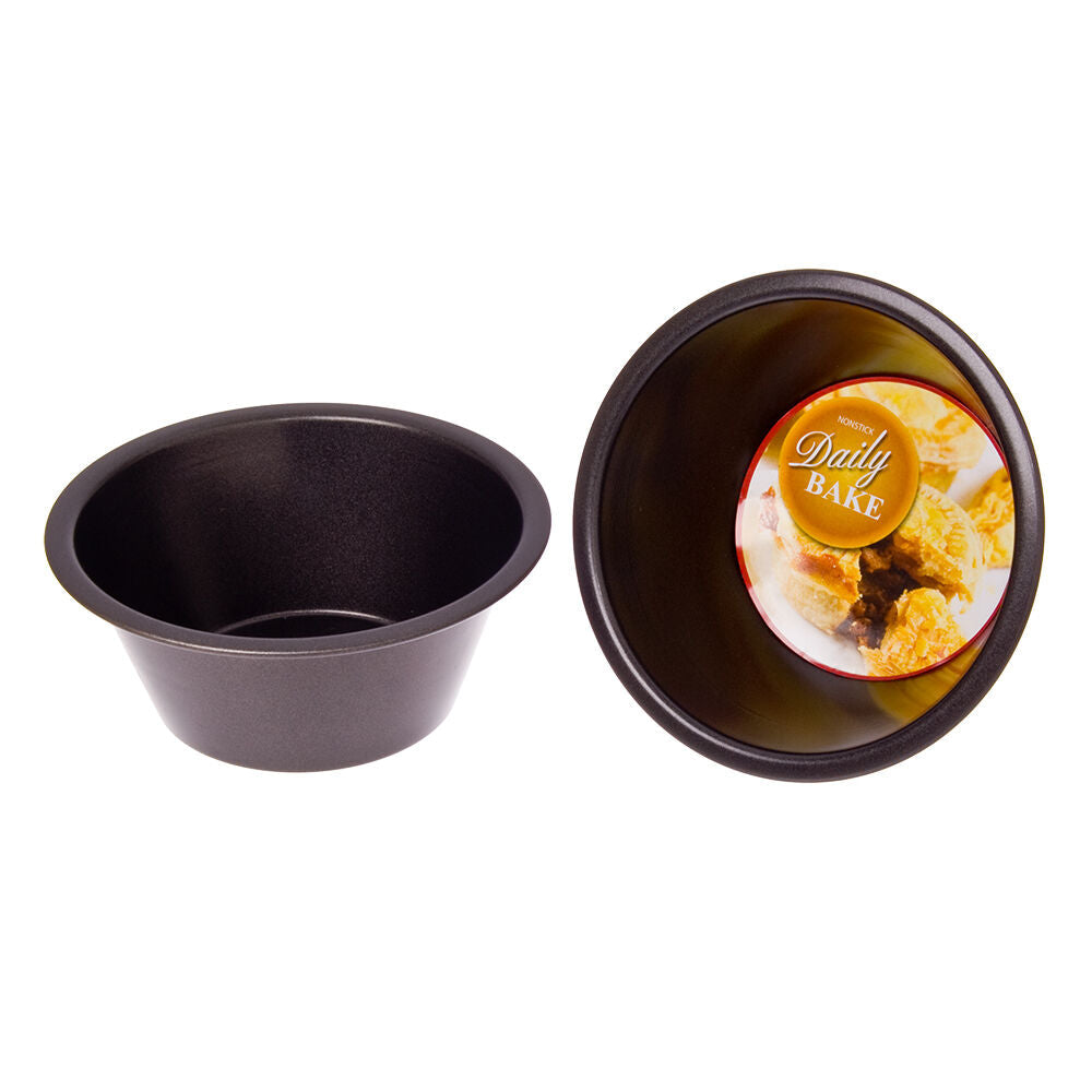 Daily Bake Non-Stick Deep Pie Dish Mould/Mold Home Bakeware 12x5cm Black — image 3