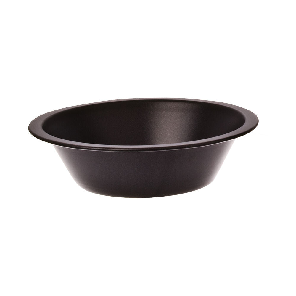 Daily Bake Non-Stick Round Pie Dish Mould/Mold Home Bakeware 12cm Black