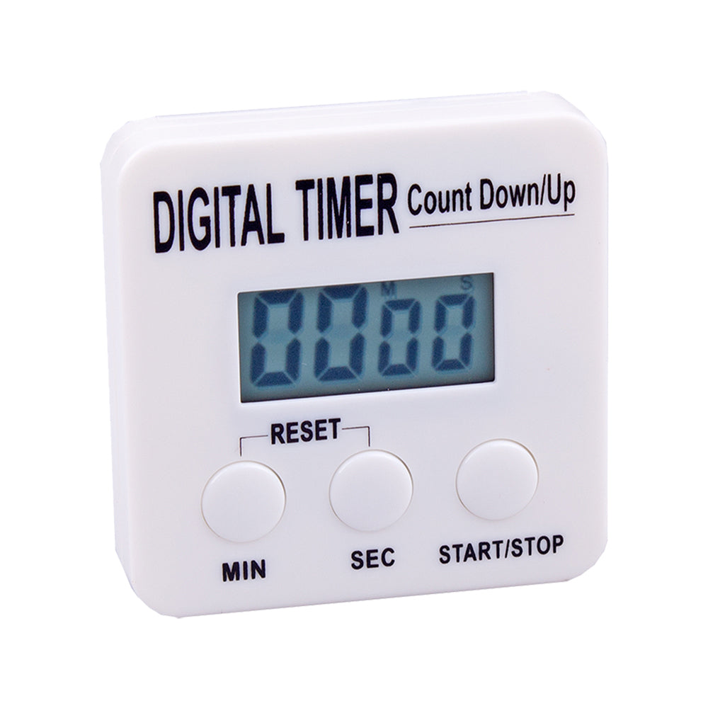 Appetito 100 Minutes Magnetic Digital Timer Home Kitchen Cooking Tool White (3 Pack) — image 2