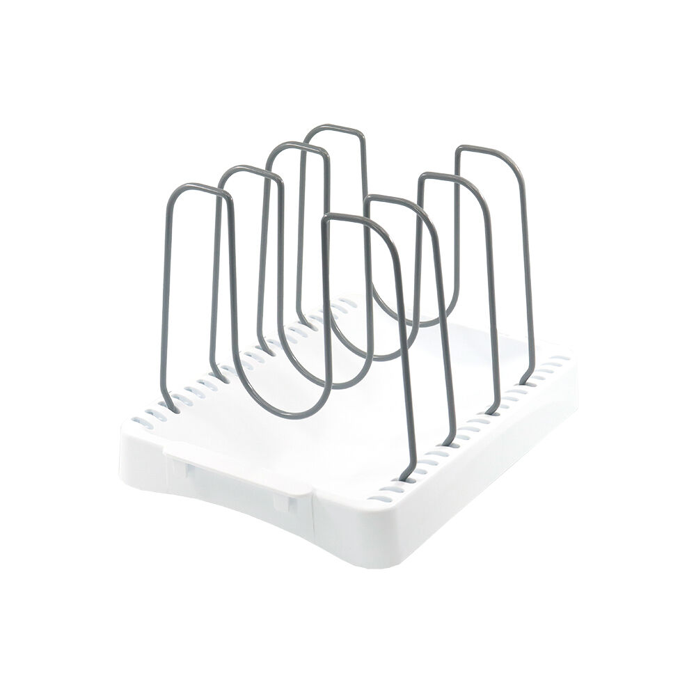 Grand Fusion 26x20cm 4-Adjustable Dividers Cookware Rack/Stand Organiser