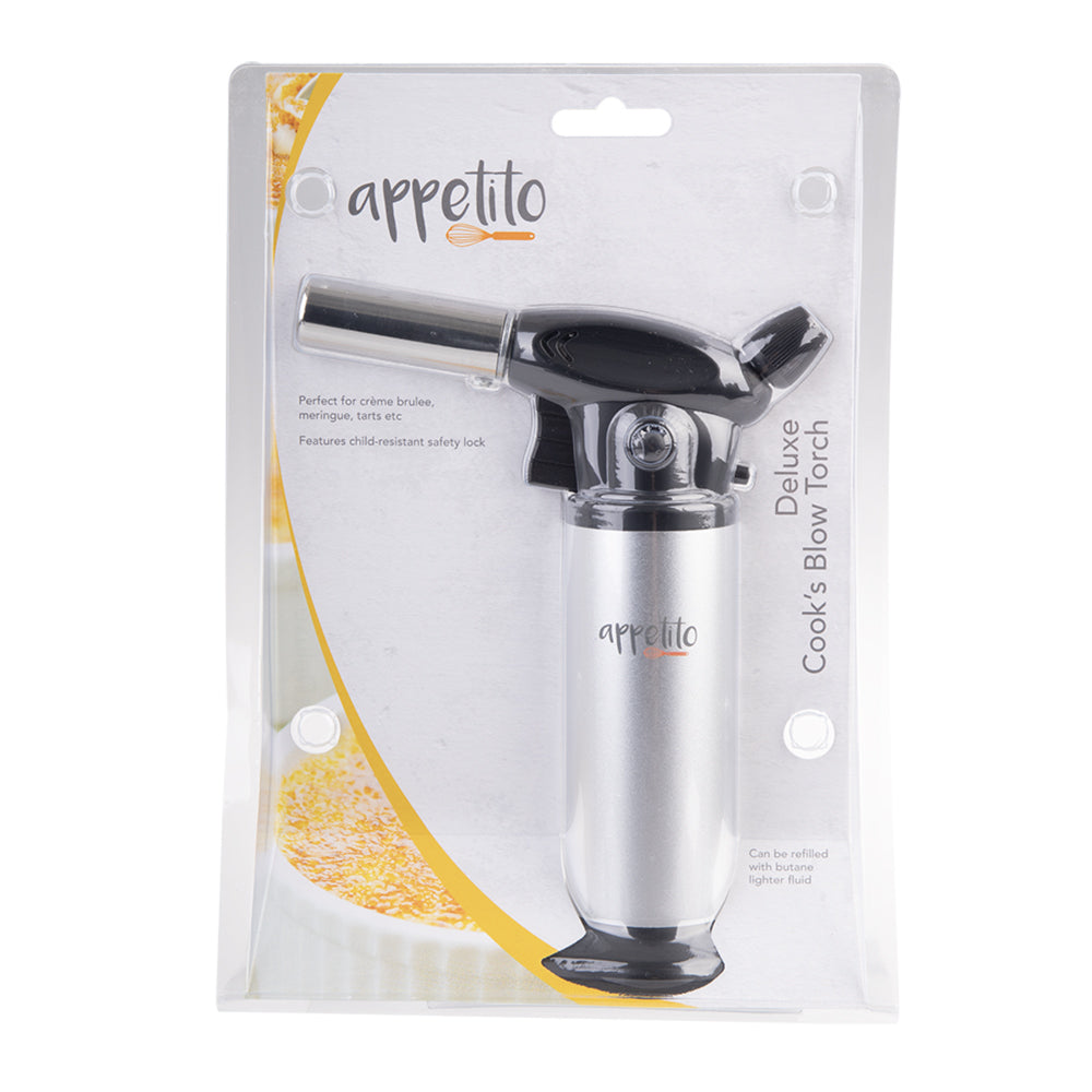Appetito Deluxe Cook's Blow Torch Home/Kitchen Cooking Baking Burning Tool — image 2