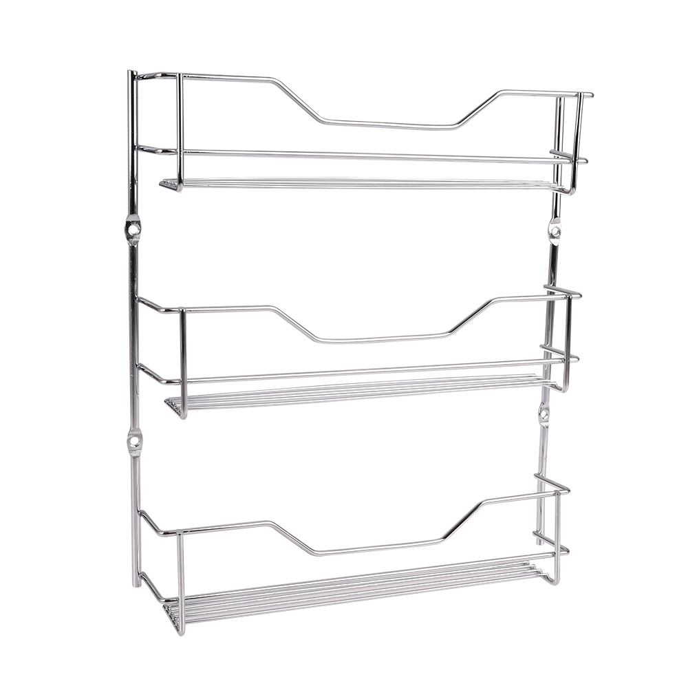Entree Entrée 3-Tier Wall Mount Spice & Seasoning 18 Bottle Rack/Storage Organiser (2 Pack) — image 2