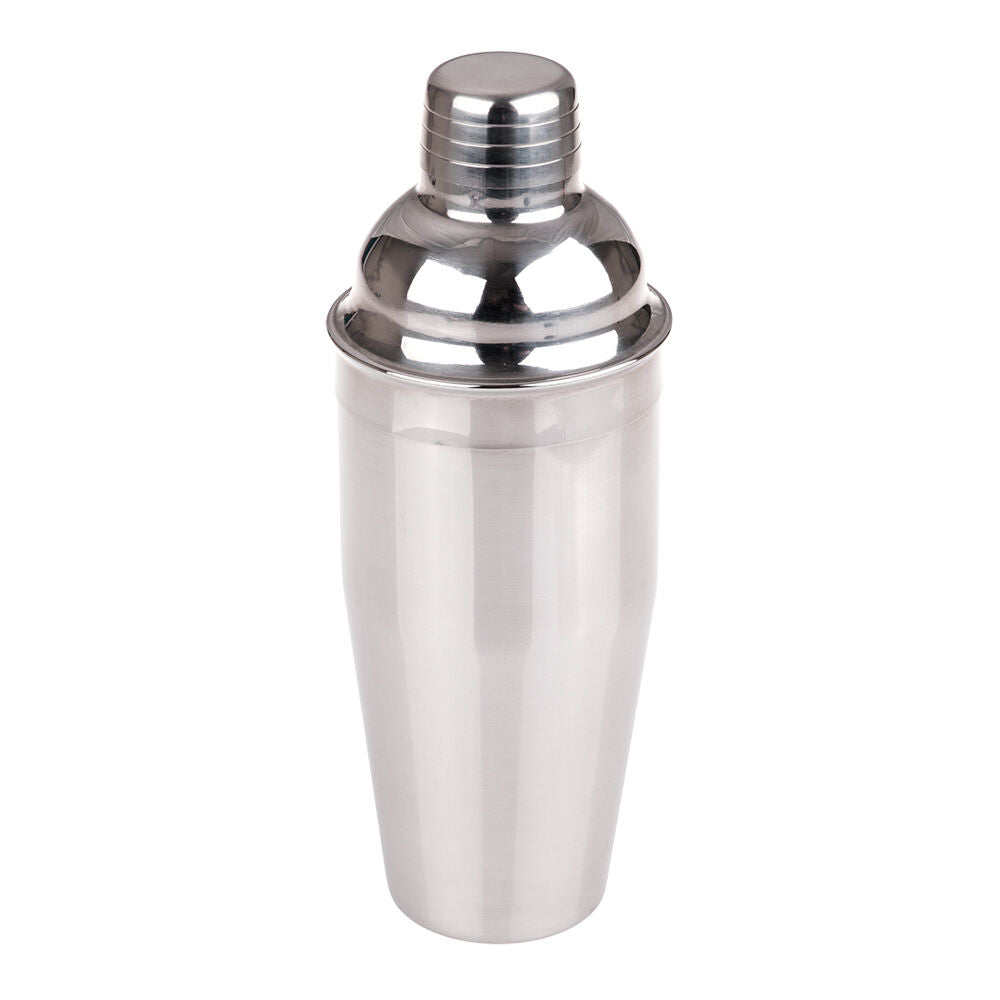 Bartender Stainless Steel Cocktail Shaker Drink Mixer Barware 700ml Silver