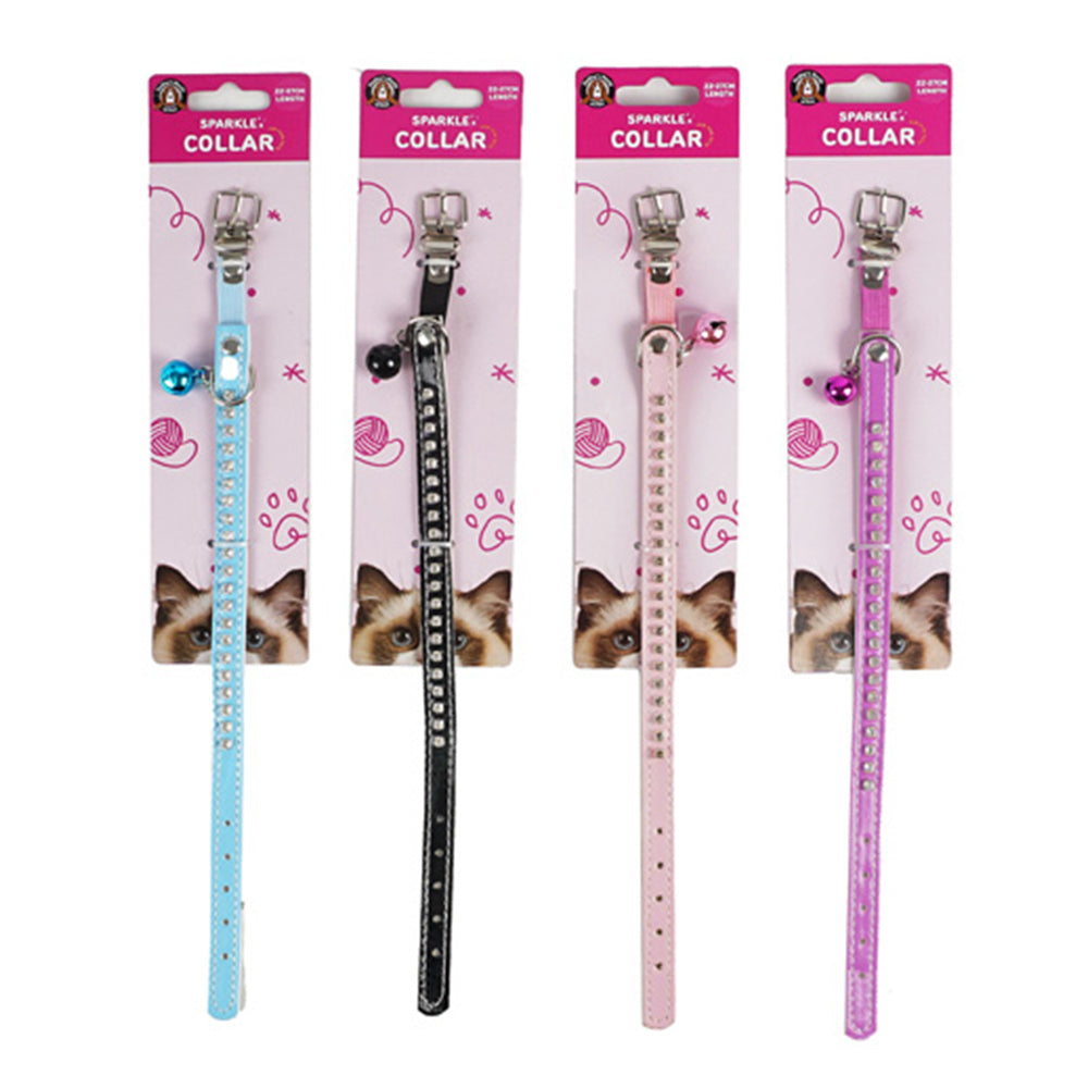 Dudley's World of Pets Sparkle Cat Stylish Identification Collar Assorted (4 Pack) — image 3
