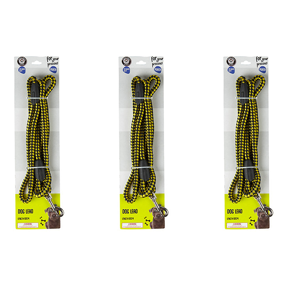 Dudley's World of Pets Heavy Duty Durable Large Dog Walking Lead Assorted (3 Pack)