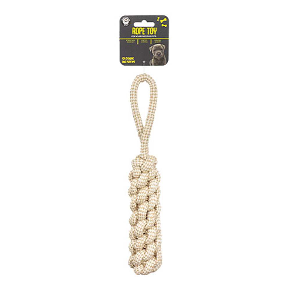 Dudley's World of Pets Dog Natural Durable Heavy Duty Dog Large Rope Play Toy