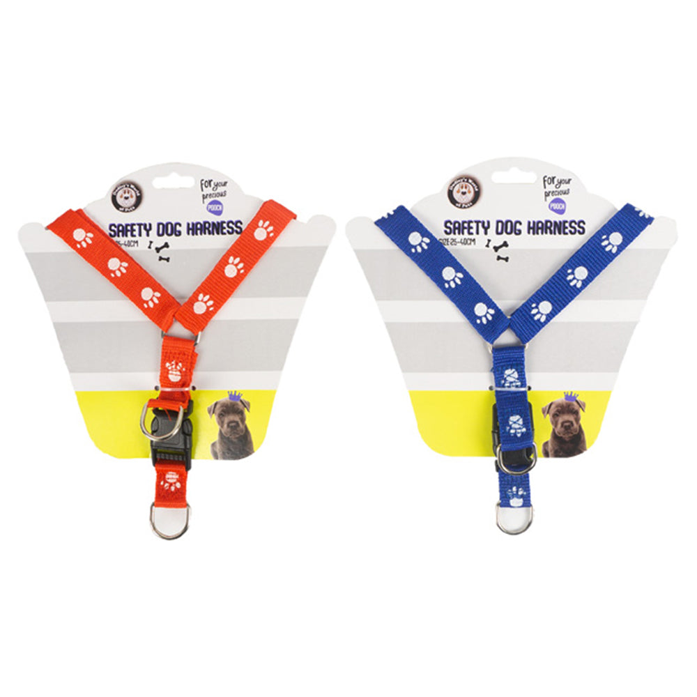 Dudley's World of Pets Safety Dog Pet Harness Set Adjustable 25 - 40cm Assorted — image 2