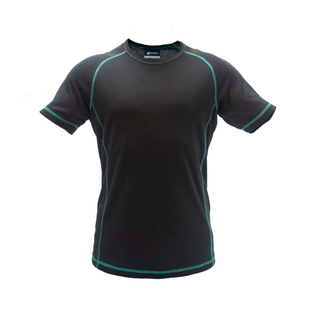 Domex Thermalayer Unisex Short Sleeve Top Black